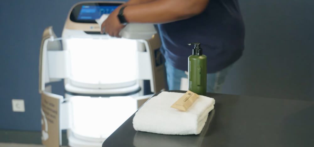 KBS-Serviceroboter in der Hotellrie